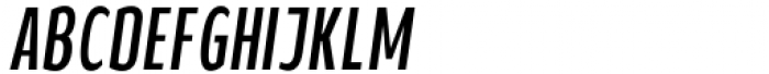 SF Liberty Condensed Regular Italic Font UPPERCASE