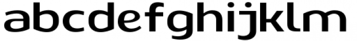 SF Liberty Expanded Regular Font LOWERCASE
