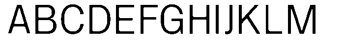 SF Paraid sans Book Font UPPERCASE
