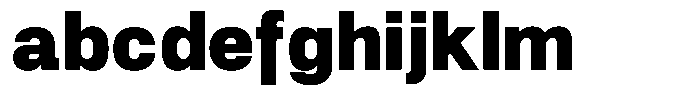 SF Paraid sans Extra Bold FONT