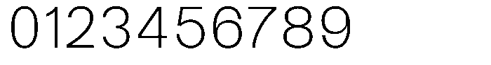 SF Paraid sans Light Font OTHER CHARS
