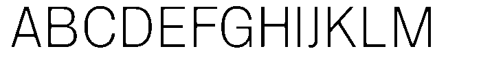 SF Paraid sans Light Font UPPERCASE
