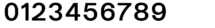 SF Paraid sans Medium Font OTHER CHARS