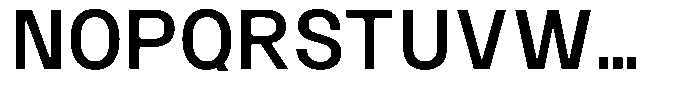 SF Paraid sans Medium Font UPPERCASE