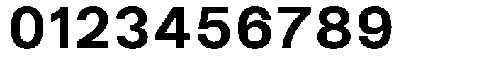 SF Paraid sans Semi Bold Font OTHER CHARS