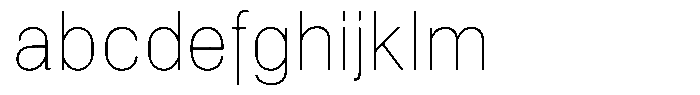 SF Paraid sans Thin FONT