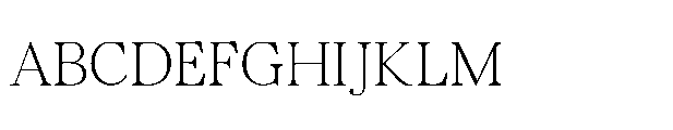 SF Qaws Light Font UPPERCASE