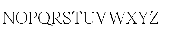 SF Qaws Light Font UPPERCASE
