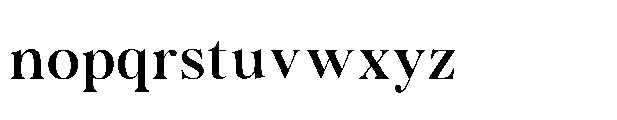 SF Qaws Medium Font LOWERCASE