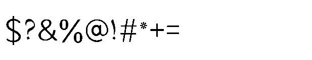 SF Qaws Regular Font OTHER CHARS