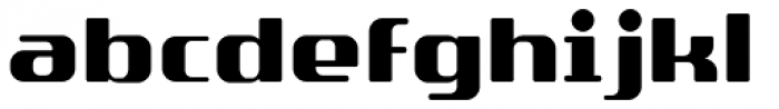SF Quartzite Pro Black Font LOWERCASE