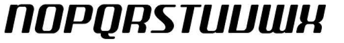 SF Quartzite Pro Bold Italic Font UPPERCASE