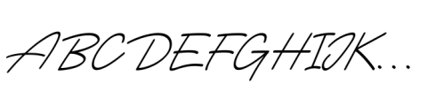 SF Ruqah Light Font UPPERCASE