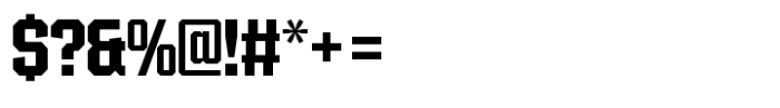 SF Super 02 Bold Font OTHER CHARS