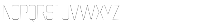 SF Super 02 Hair Font UPPERCASE