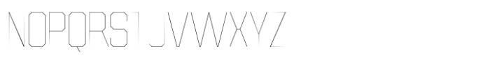 SF Super 02 Hair Font LOWERCASE