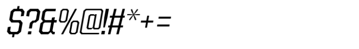SF Super 02 Regular Italic Font OTHER CHARS