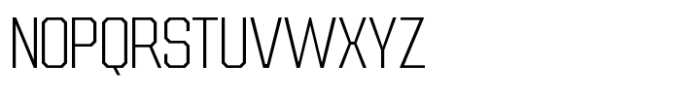 SF Super 02 Thin Font UPPERCASE