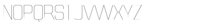 SF Super 03 Hair Font LOWERCASE