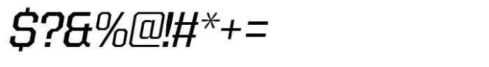 SF Super 03 Regular Italic Font OTHER CHARS