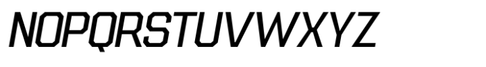 SF Super 03 Regular Italic Font UPPERCASE