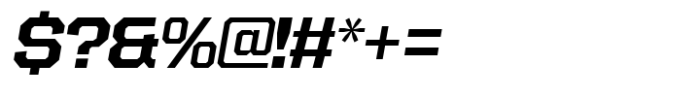 SF Super 04 Medium Italic Font OTHER CHARS