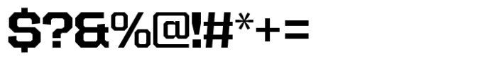 SF Super 04 Medium Font OTHER CHARS