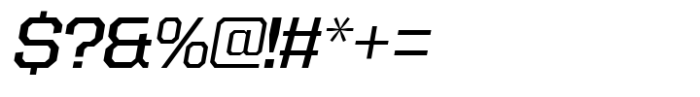 SF Super 04 Regular Italic Font OTHER CHARS