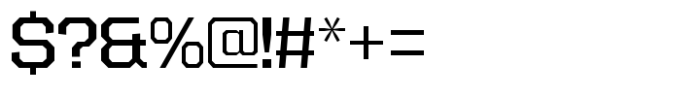 SF Super 04 Regular Font OTHER CHARS