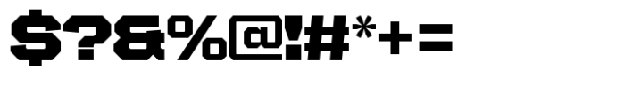 SF Super 05 Bold Font OTHER CHARS