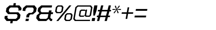 SF Super 05 Regular Italic Font OTHER CHARS
