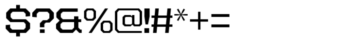 SF Super 05 Regular Font OTHER CHARS