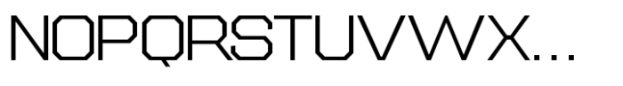 SF Super 05 Thin Font UPPERCASE