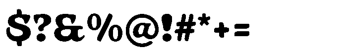 SFC Longyards Clean Font OTHER CHARS