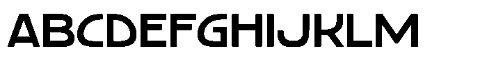 SFC Primorsa Sans Bold Wide Font UPPERCASE