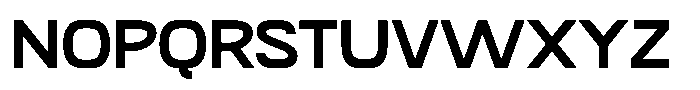 SFC Primorsa Sans Bold Wide Font UPPERCASE