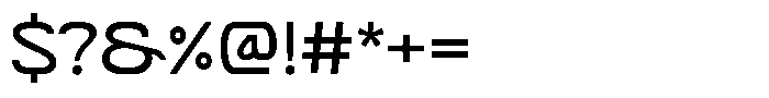 SFC Primorsa Sans Expanded Font OTHER CHARS