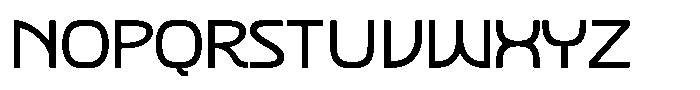 SFC Primorsa Sans Expanded Font LOWERCASE