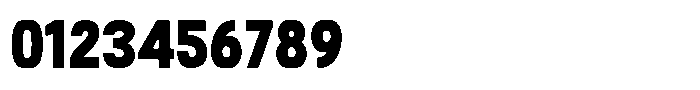 SFC Primorsa Sans Heavy Condensed Font OTHER CHARS