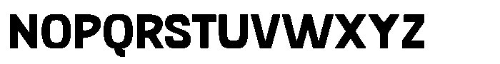 SFC Primorsa Sans Heavy Font UPPERCASE