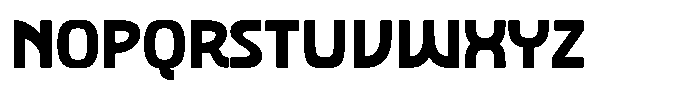 SFC Primorsa Sans Heavy Font LOWERCASE