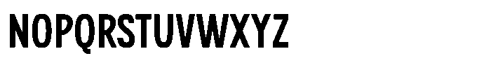 SFC Primorsa Sans Medium Condensed Font UPPERCASE