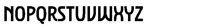 SFC Primorsa Sans Medium Narrow Font LOWERCASE