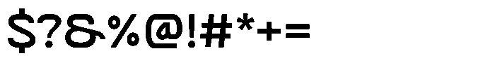 SFC Primorsa Sans Medium Wide Font OTHER CHARS