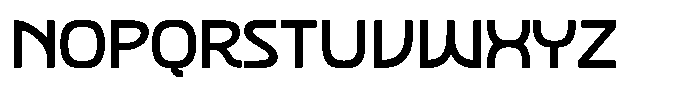 SFC Primorsa Sans Medium Wide Font LOWERCASE