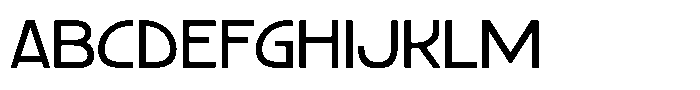 SFC Primorsa Sans Wide Font UPPERCASE