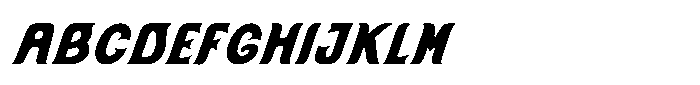 SFC Solanora Black Oblique FONT