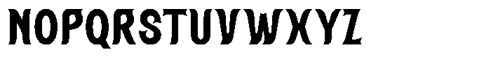 SFC Solanora Bold Font UPPERCASE