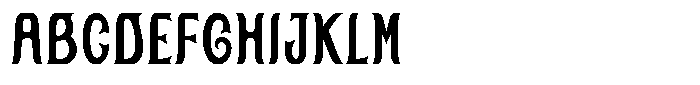 SFC Solanora Regular Font UPPERCASE
