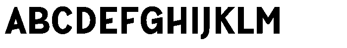 SFC Southbased Condensed Font UPPERCASE